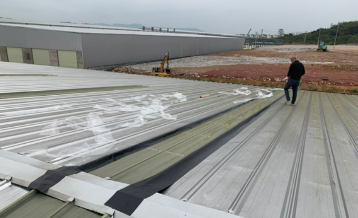 江岸厂房屋面防水维修案例